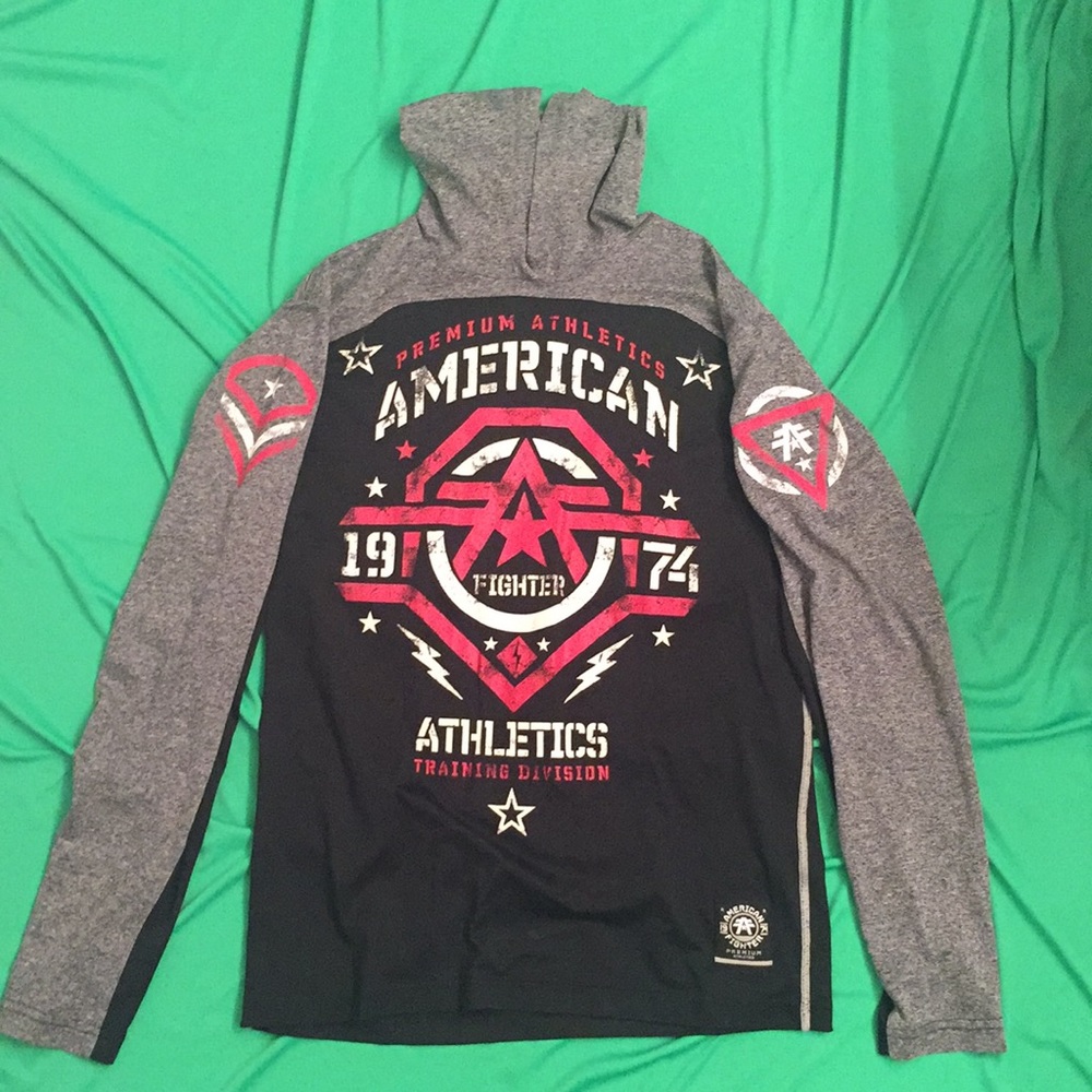 American Fighter Long Sleeve T-shirt. Size L.
